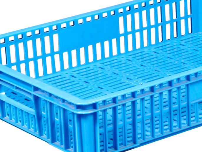 KS575網孔塑料周轉箱(豆干箱)